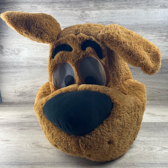 SCOOBY DOO Dan Dee Oversized Mascot Greeter Head Plush Halloween Mask Adult Size - Picture 1 of 11